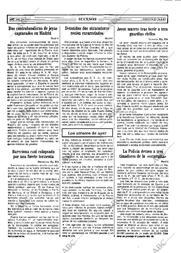 ABC MADRID 24-08-1983 página 34