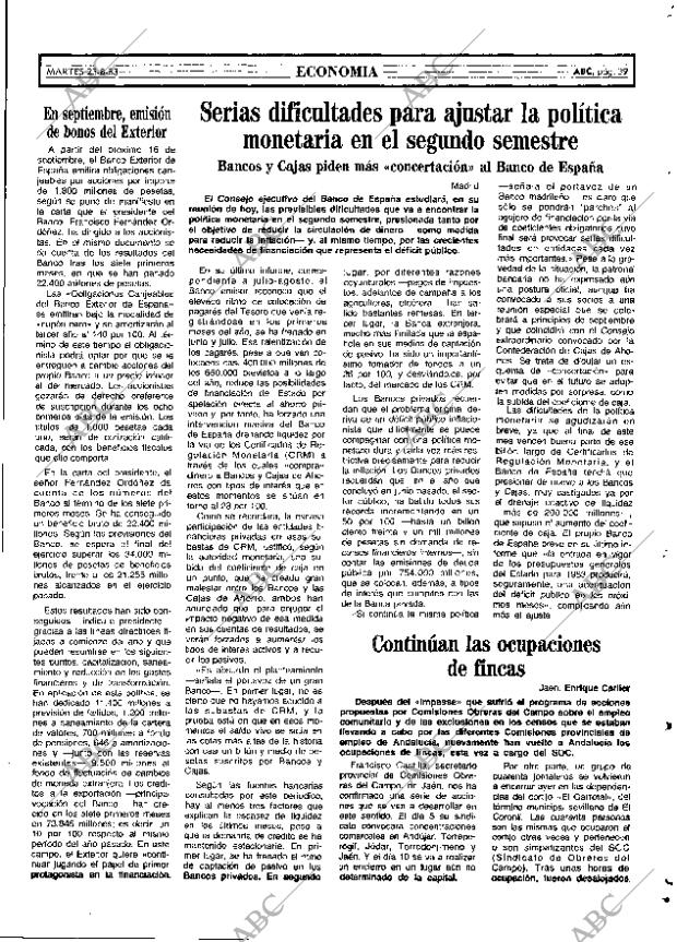 ABC MADRID 24-08-1983 página 39