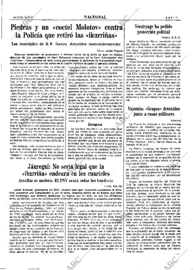 ABC MADRID 26-08-1983 página 17