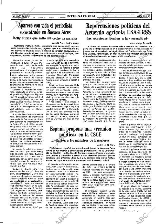 ABC MADRID 26-08-1983 página 21