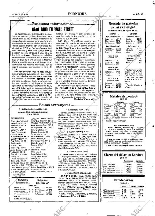 ABC MADRID 26-08-1983 página 43