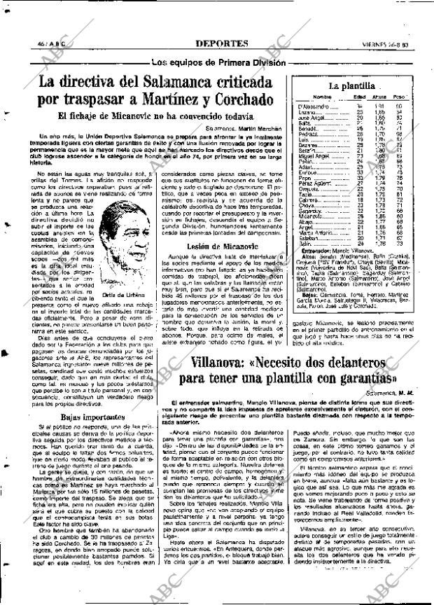 ABC MADRID 26-08-1983 página 46