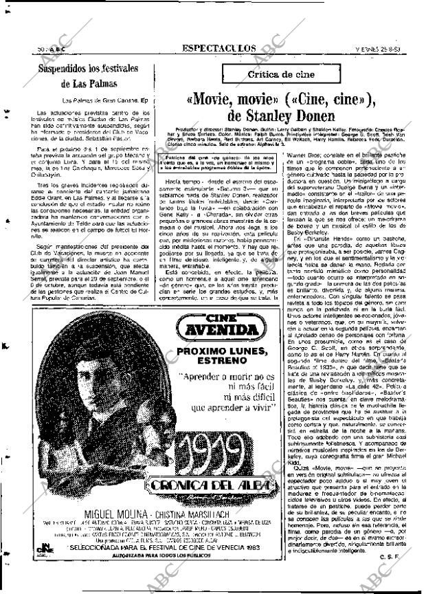 ABC MADRID 26-08-1983 página 50