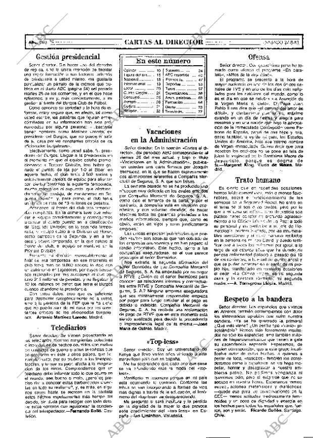 ABC MADRID 27-08-1983 página 10