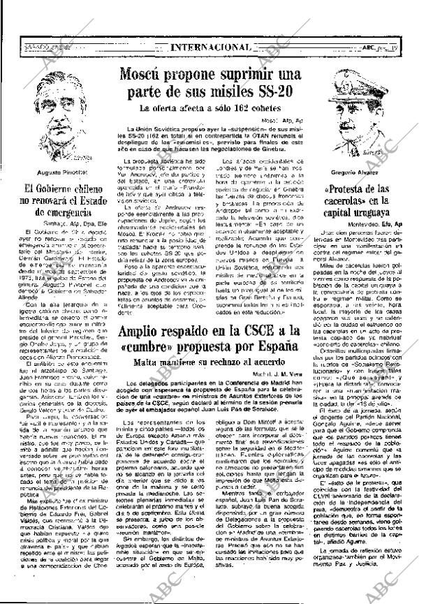 ABC MADRID 27-08-1983 página 19