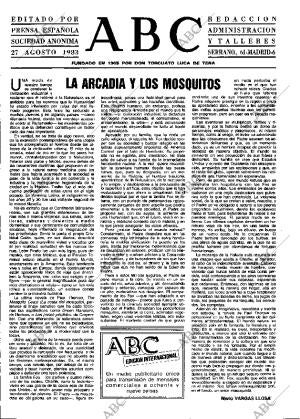 ABC MADRID 27-08-1983 página 3