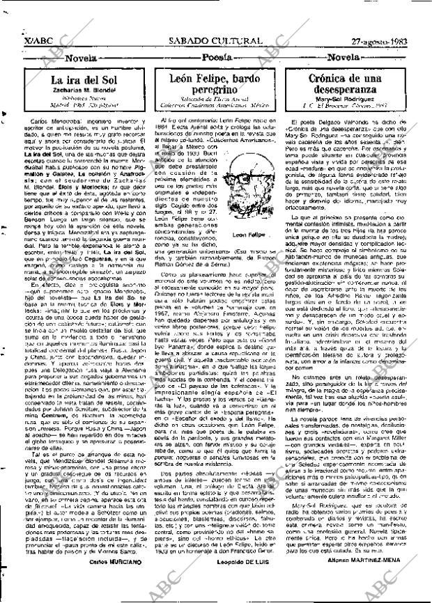 ABC MADRID 27-08-1983 página 44