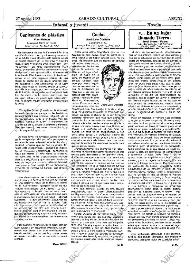 ABC MADRID 27-08-1983 página 45
