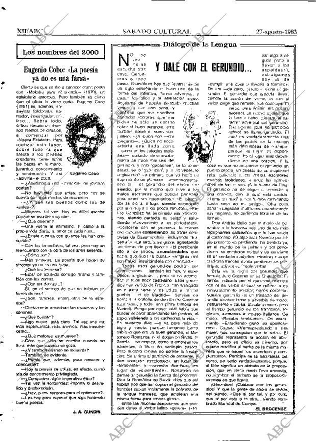 ABC MADRID 27-08-1983 página 46