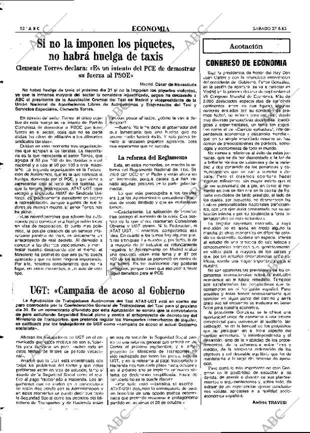 ABC MADRID 27-08-1983 página 52