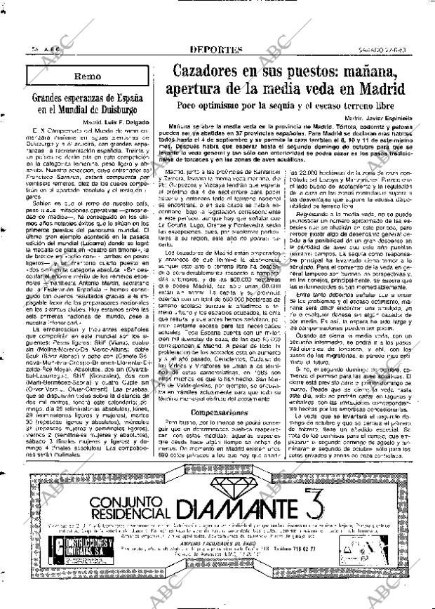 ABC MADRID 27-08-1983 página 56