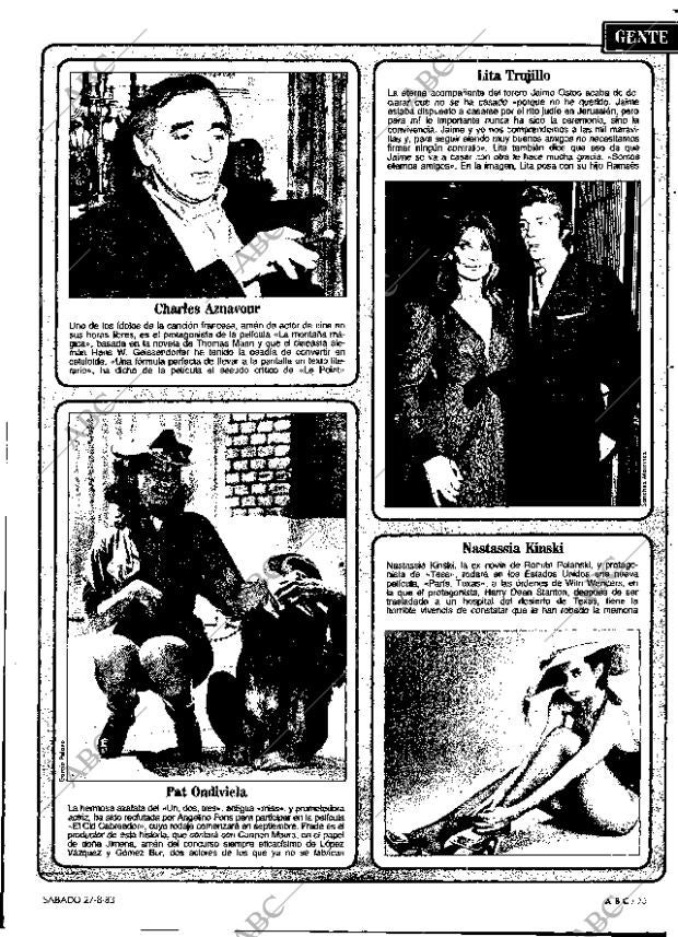 ABC MADRID 27-08-1983 página 75