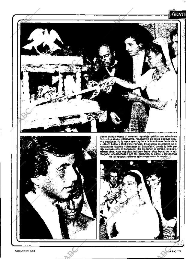 ABC MADRID 27-08-1983 página 77