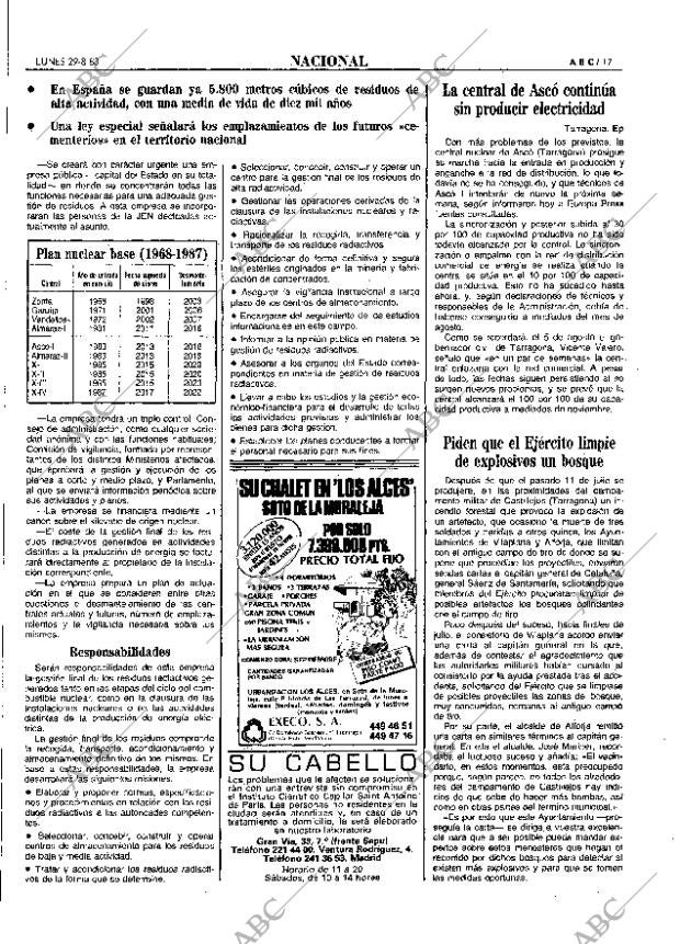 ABC MADRID 29-08-1983 página 17