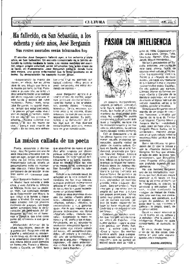 ABC MADRID 29-08-1983 página 31