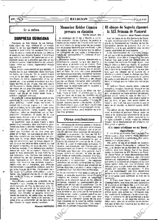 ABC MADRID 29-08-1983 página 44