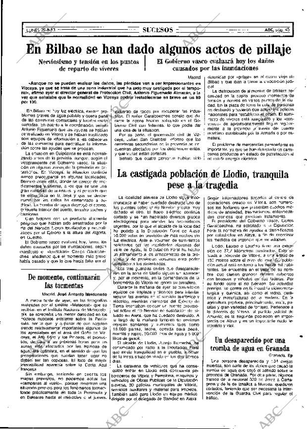 ABC MADRID 29-08-1983 página 45