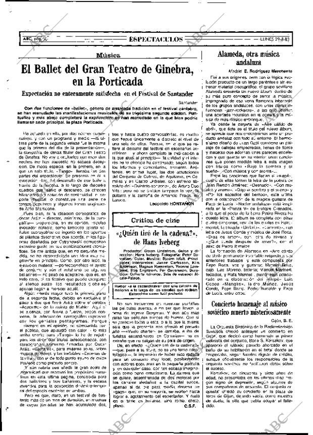 ABC MADRID 29-08-1983 página 50
