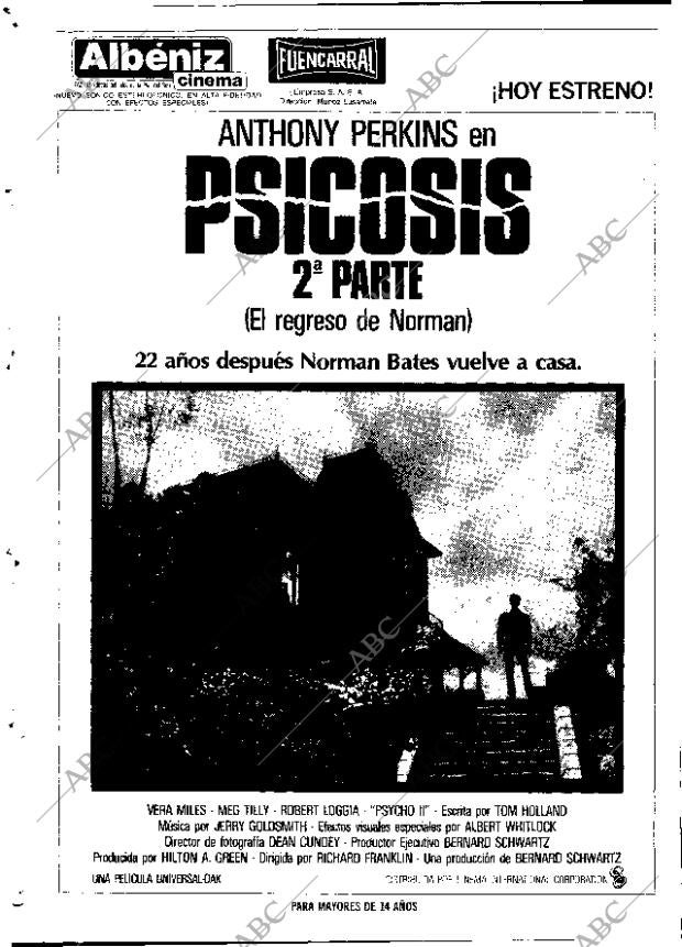 ABC MADRID 29-08-1983 página 72