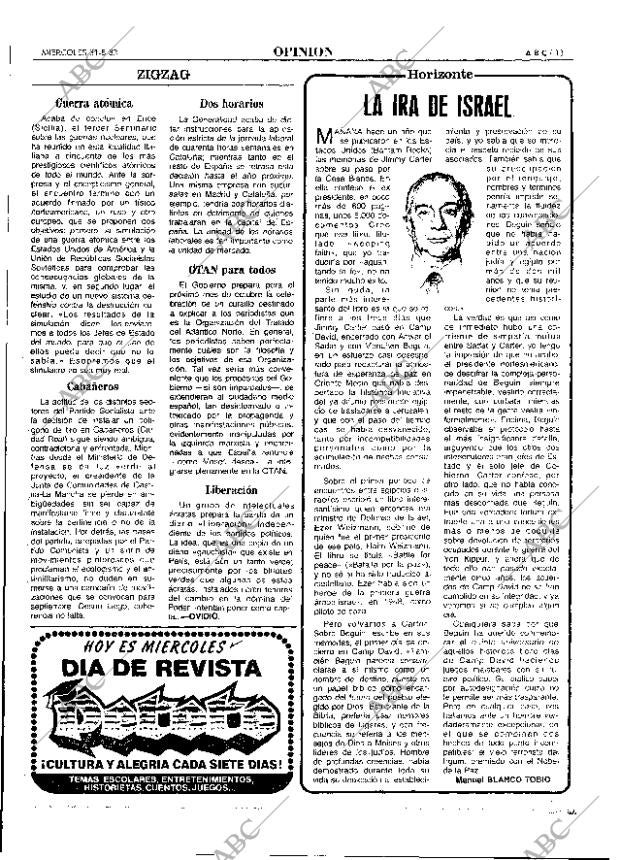 ABC MADRID 31-08-1983 página 13