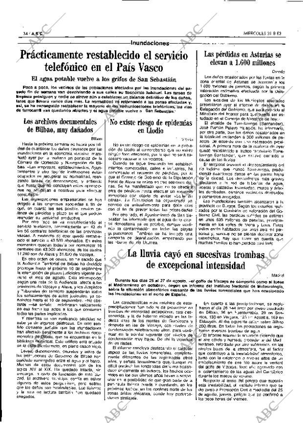 ABC MADRID 31-08-1983 página 34