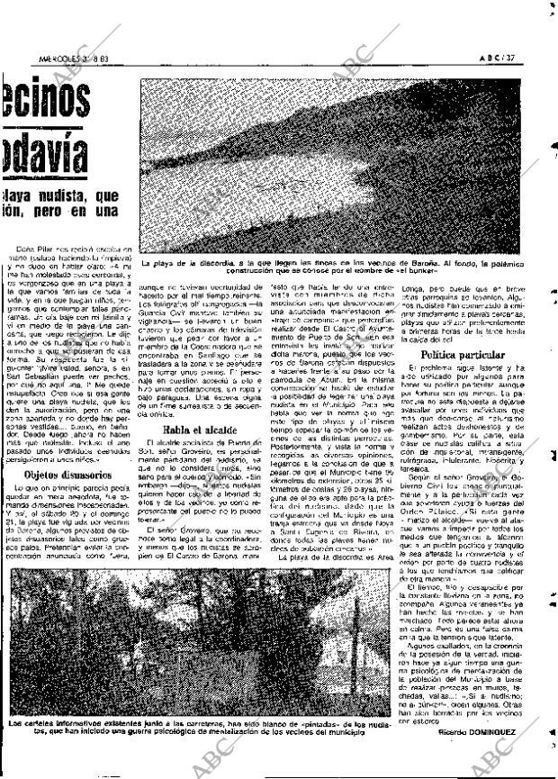 ABC MADRID 31-08-1983 página 37