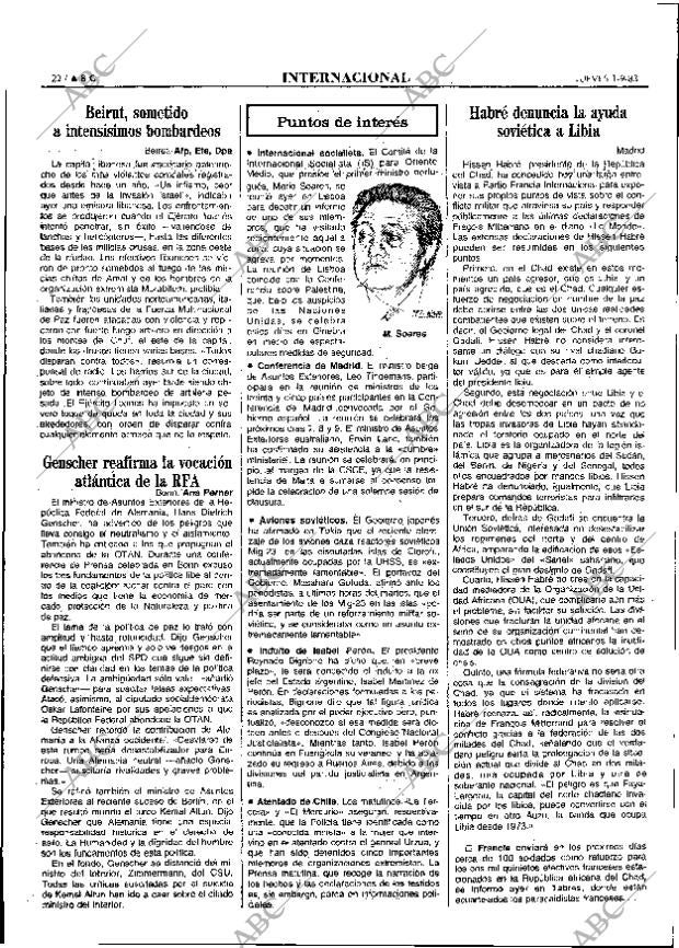 ABC MADRID 01-09-1983 página 22