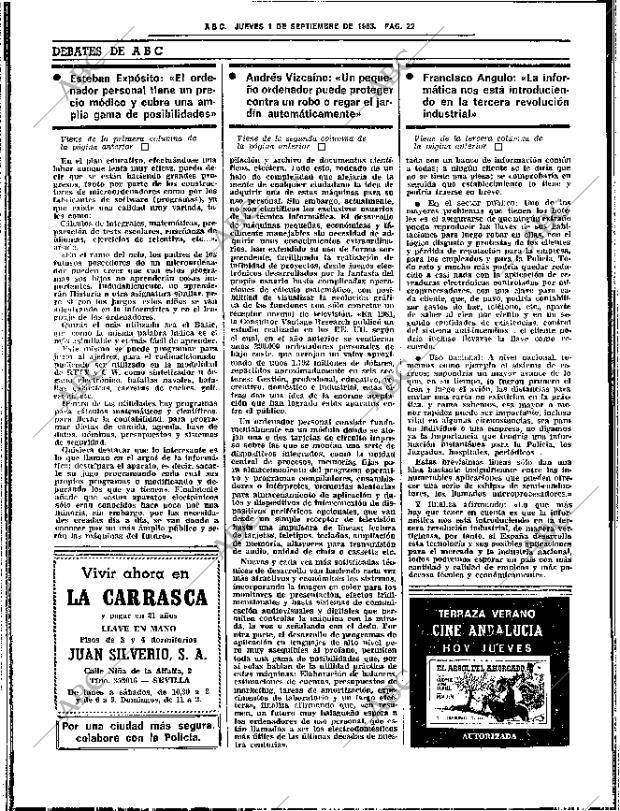 ABC SEVILLA 01-09-1983 página 30