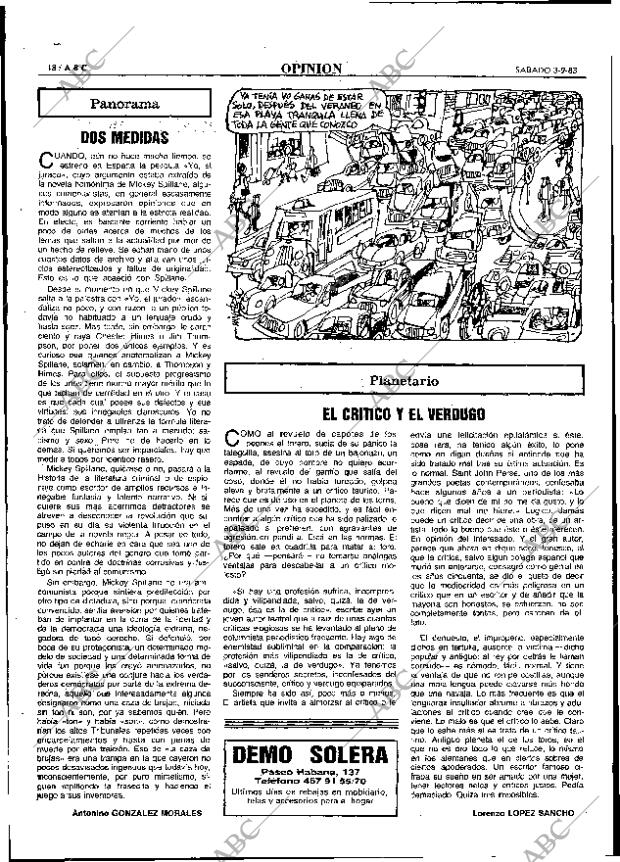 ABC MADRID 03-09-1983 página 18