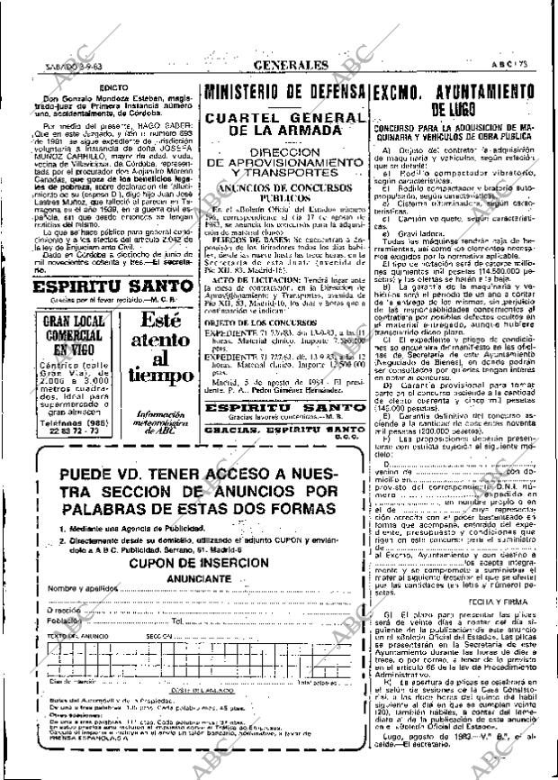 ABC MADRID 03-09-1983 página 75