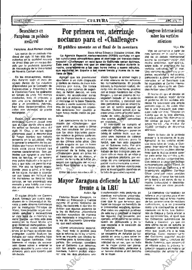 ABC MADRID 05-09-1983 página 27