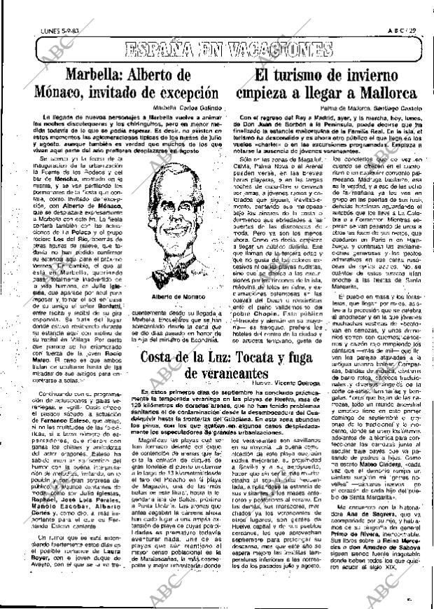 ABC MADRID 05-09-1983 página 29
