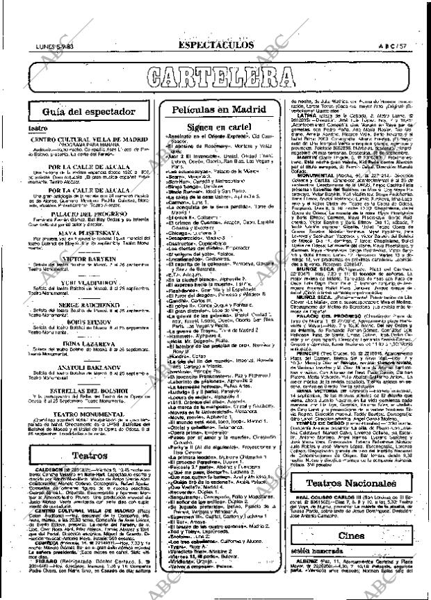 ABC MADRID 05-09-1983 página 57