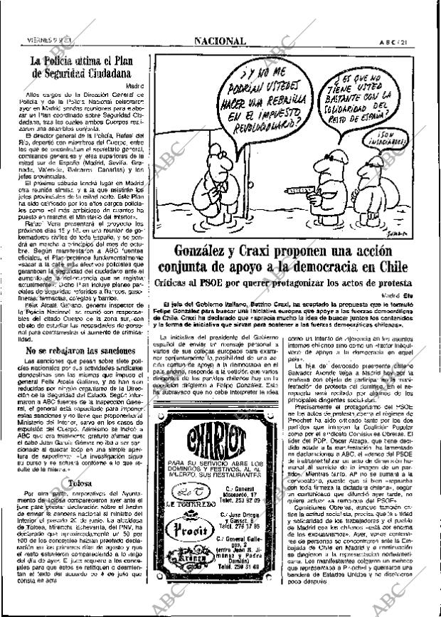 ABC MADRID 09-09-1983 página 21