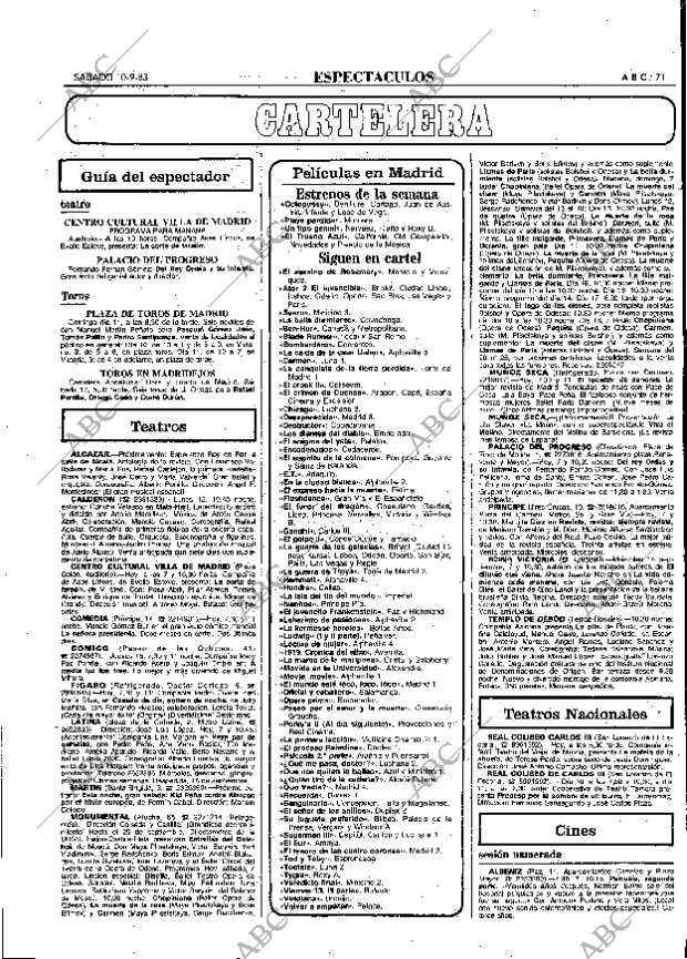 ABC MADRID 10-09-1983 página 71