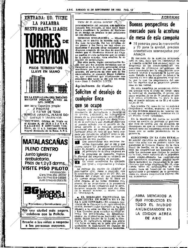 ABC SEVILLA 10-09-1983 página 22