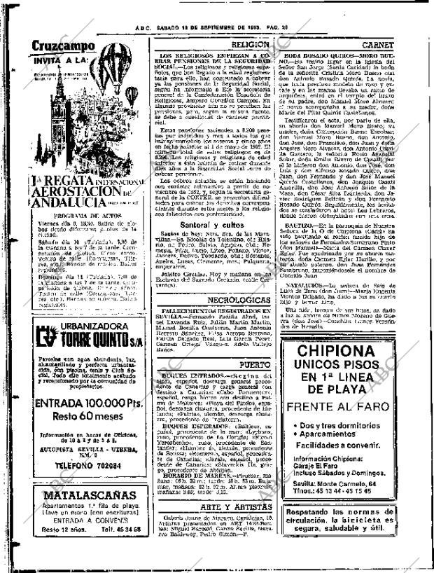 ABC SEVILLA 10-09-1983 página 38