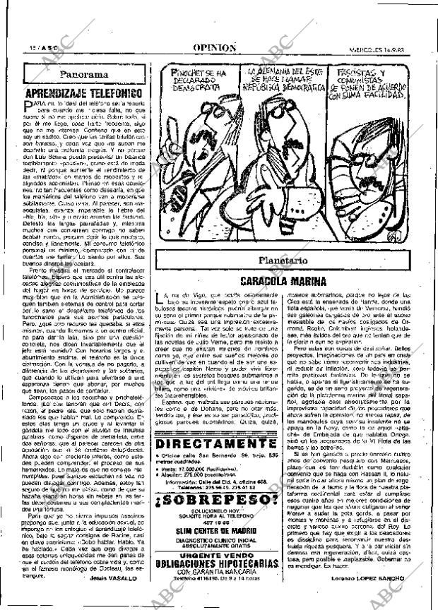 ABC MADRID 14-09-1983 página 18