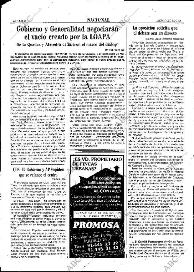 ABC MADRID 14-09-1983 página 22