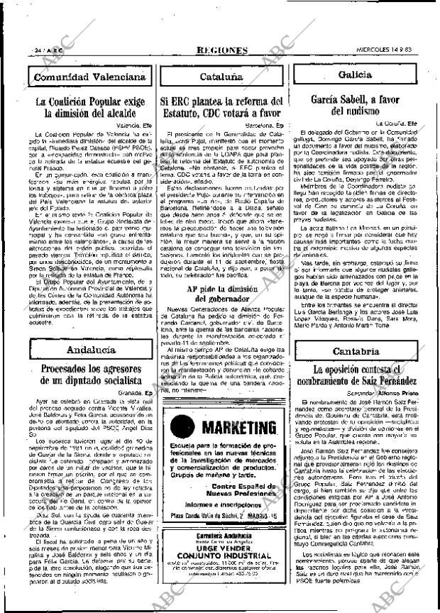 ABC MADRID 14-09-1983 página 24
