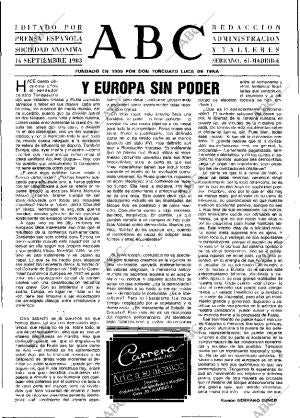ABC MADRID 14-09-1983 página 3