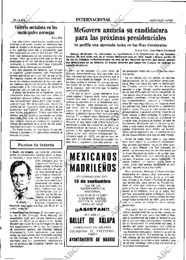 ABC MADRID 14-09-1983 página 30