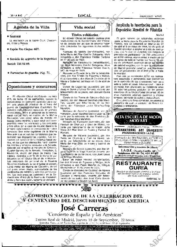 ABC MADRID 14-09-1983 página 38