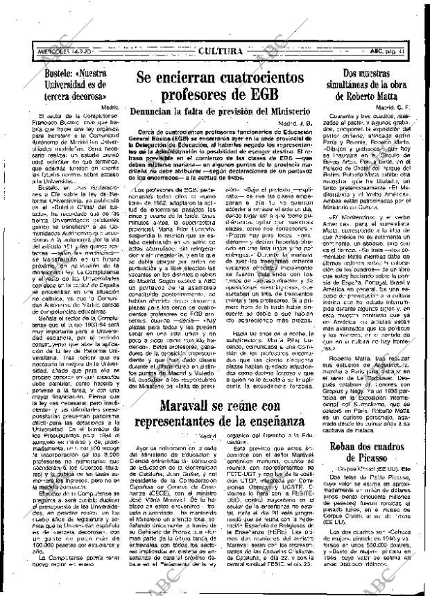 ABC MADRID 14-09-1983 página 41