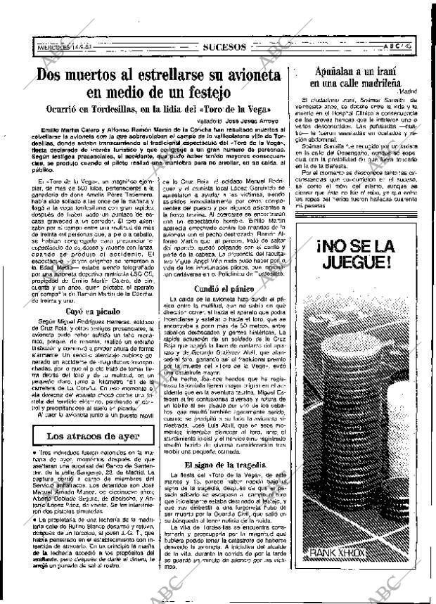 ABC MADRID 14-09-1983 página 45
