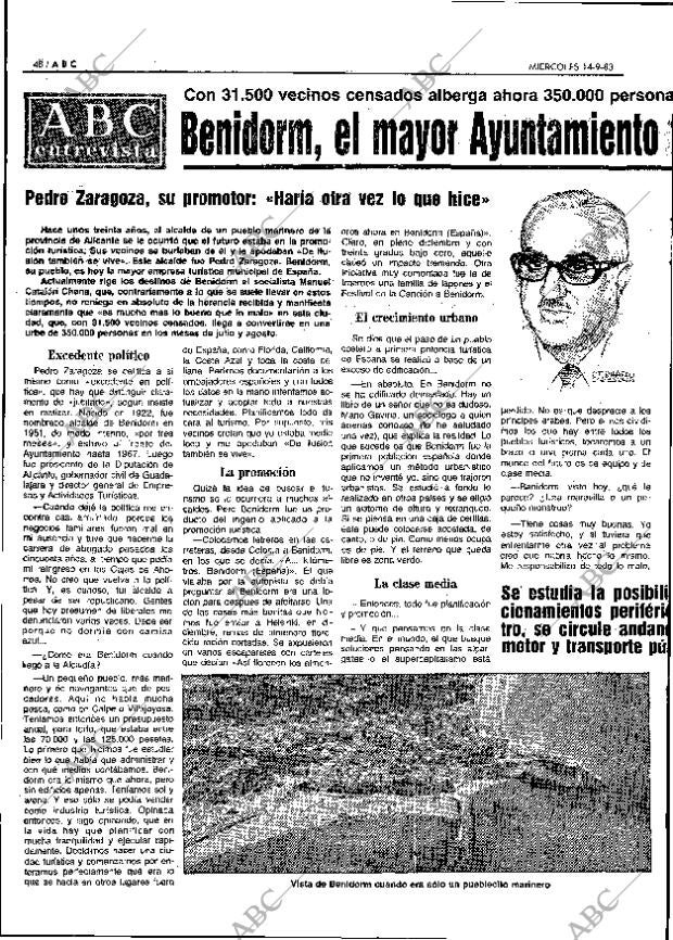 ABC MADRID 14-09-1983 página 48