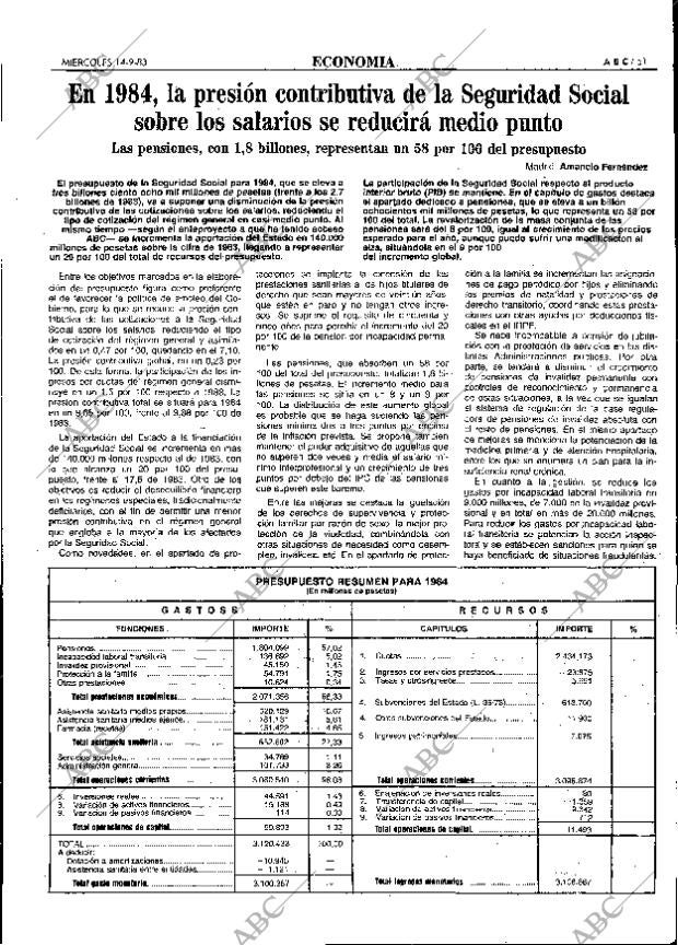 ABC MADRID 14-09-1983 página 51