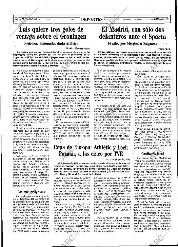 ABC MADRID 14-09-1983 página 59