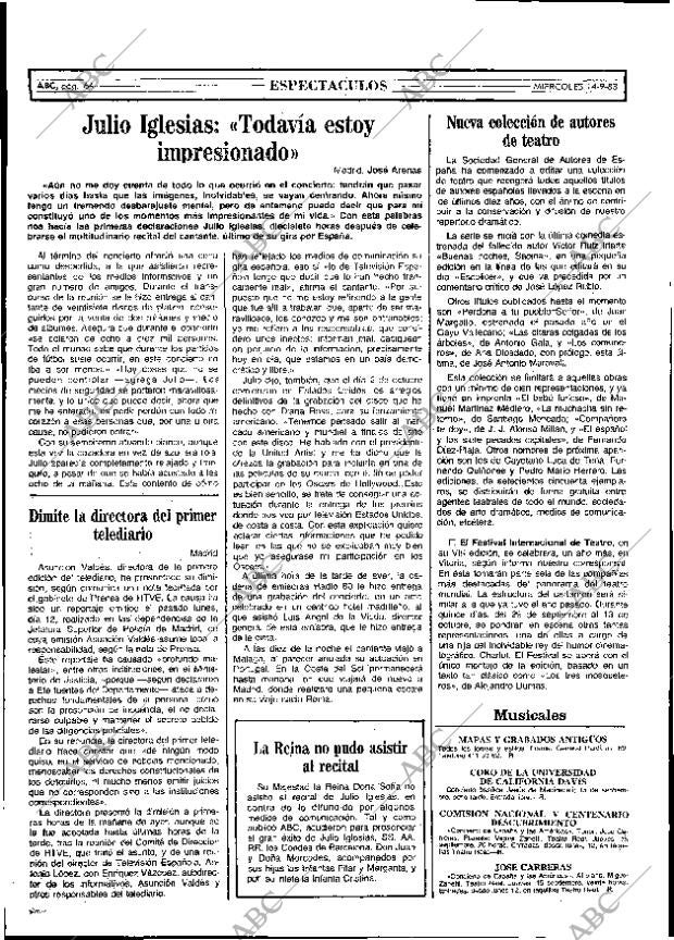 ABC MADRID 14-09-1983 página 64
