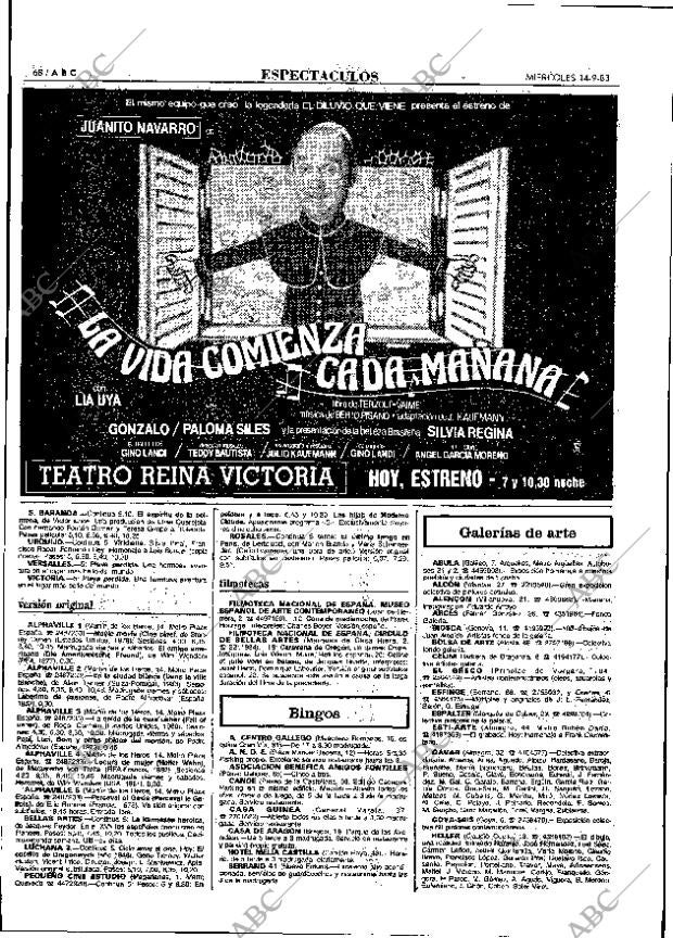 ABC MADRID 14-09-1983 página 68